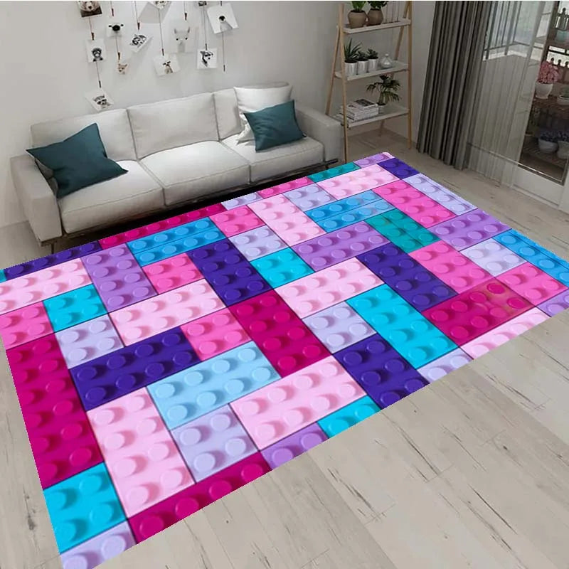 Tapis Rectangulaire 3D ( 21 Styles ) - V17