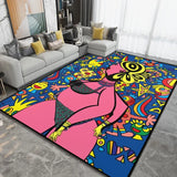 Tapis Abstrait Popart (11 Styles) - V3