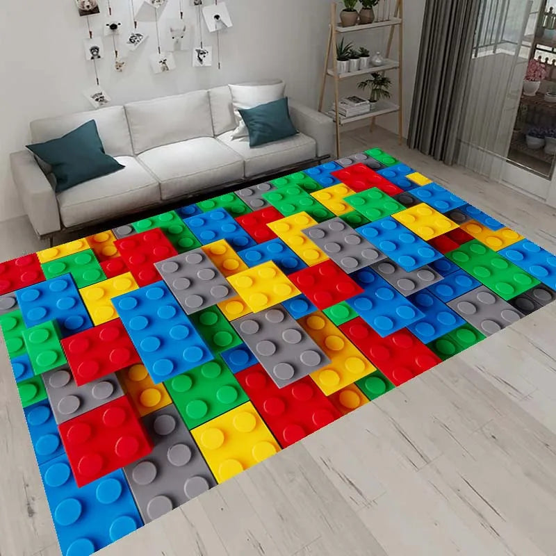 Tapis Rectangulaire 3D ( 21 Styles ) - V15