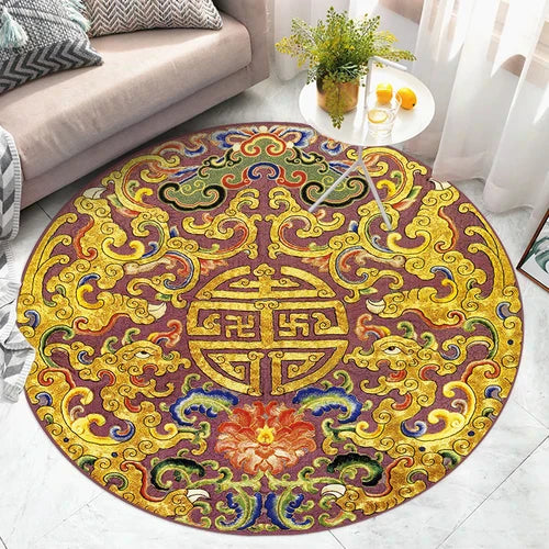 Tapis Rond CHINA DRAGON ( 16 Styles ) - V4