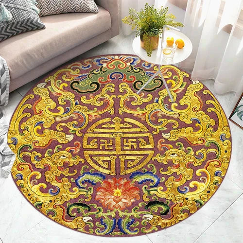 Tapis Rond CHINA DRAGON ( 16 Styles ) - V9