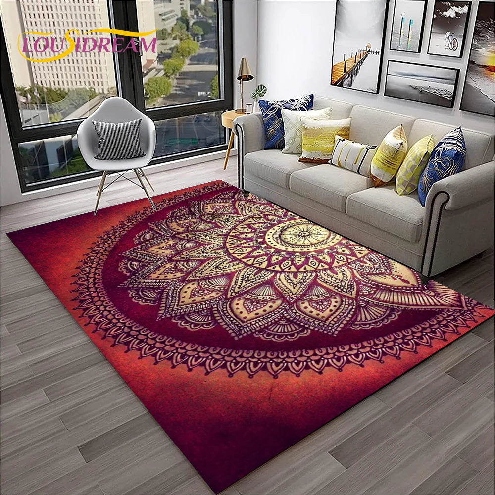 Tapis Rectangulaire FLEUR MANDANA (20 Styles) - V1