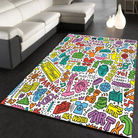 Tapis Cartoon Graffiti - (11 Styles) - V11