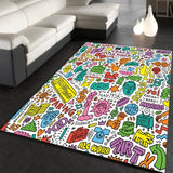 Tapis Cartoon Graffiti - (11 Styles) - V10