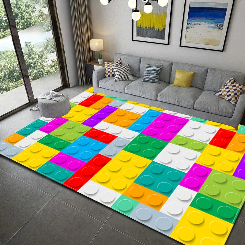 Tapis Rectangulaire 3D ( 21 Styles ) - V2