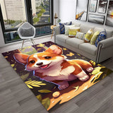 Tapis Rectangulaire CANINE ( 21 Styles) - V6