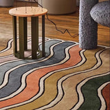 Tapis Waves Multicolore - (3 Styles) - V1