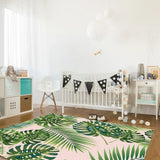 Tapis FEUILLES DE JUNGLE (15 Styles) - V7