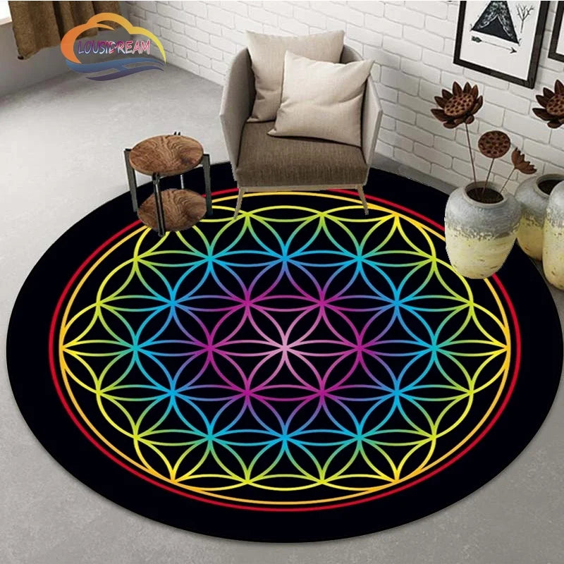 Tapis Rond LIVE ( 25 Style ) - V1