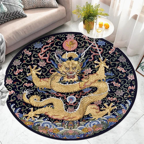 Tapis Rond CHINA DRAGON ( 16 Styles ) - V2