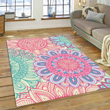 Tapis Rectangle FLEURS DE YOGA (17 Styles) - V1