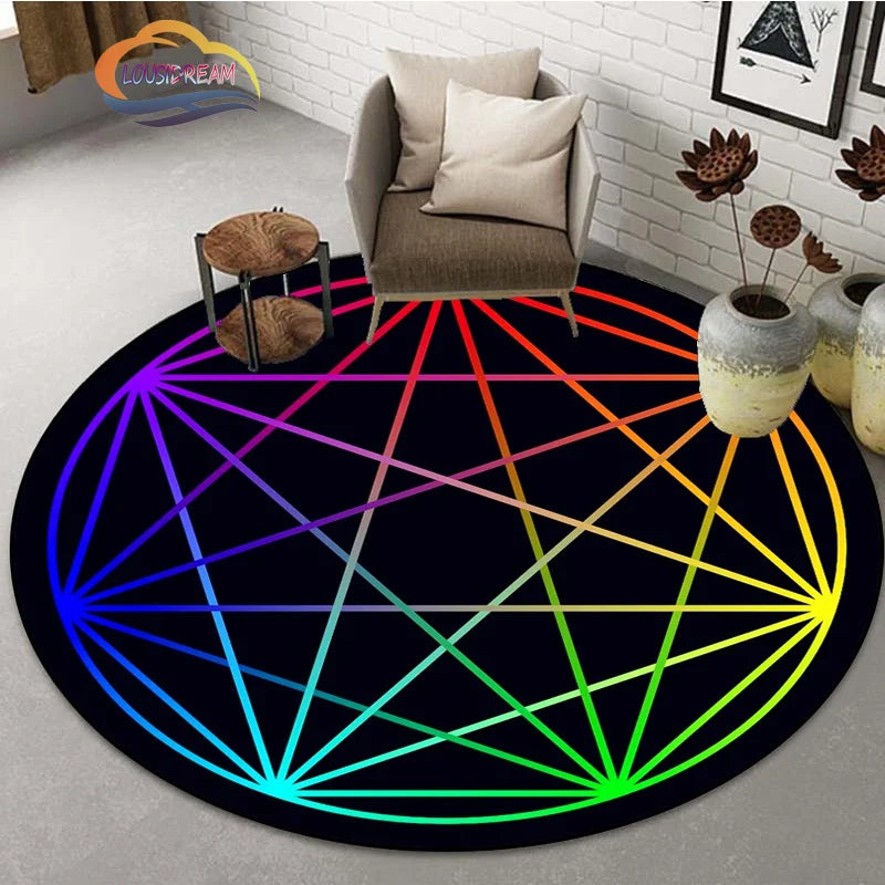 Tapis Rond LIVE ( 25 Style ) - V1