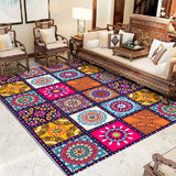 Tapis Rectangulaire RETRO ETHNIQUE (11 Styles) - V9