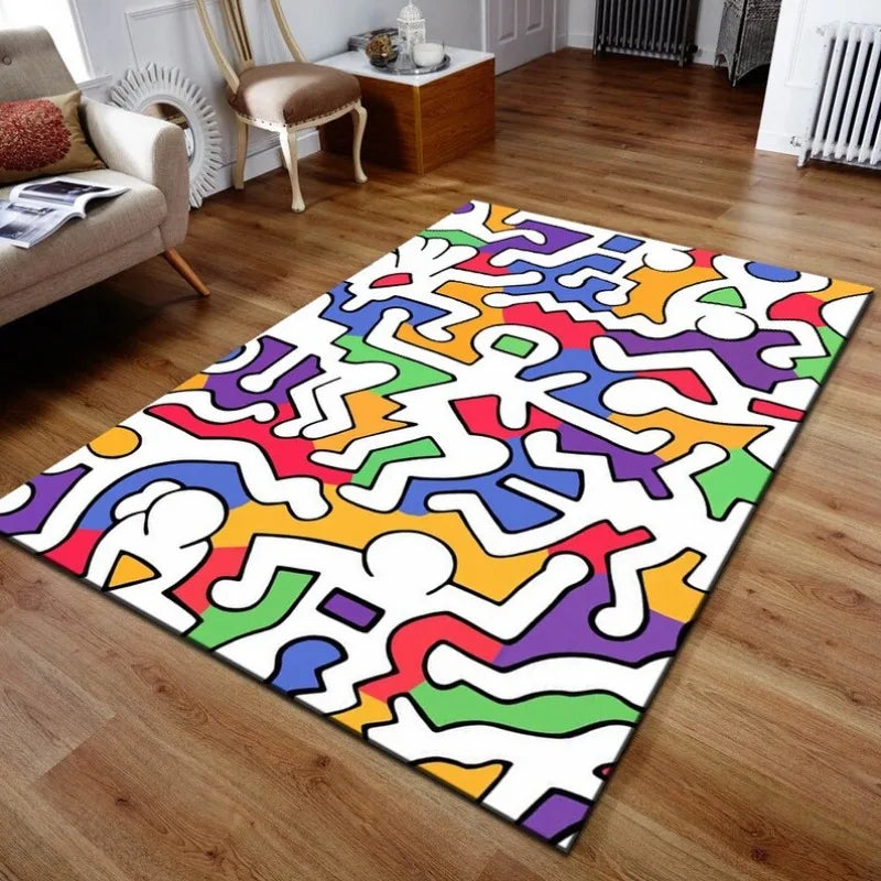 Tapis Cartoon Graffiti - (11 Styles) - V9