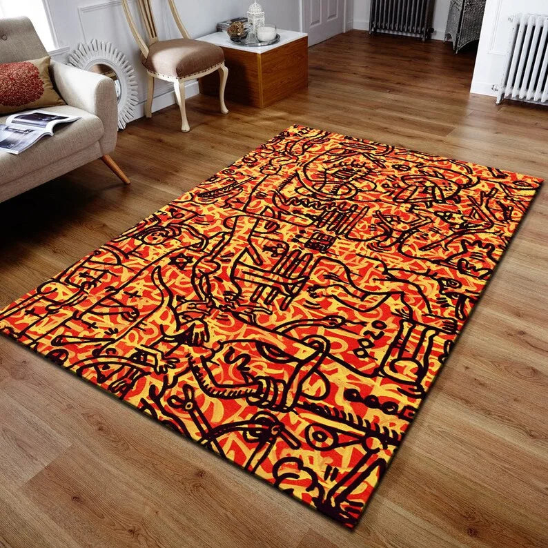 Tapis Cartoon Graffiti - (11 Styles) - V1