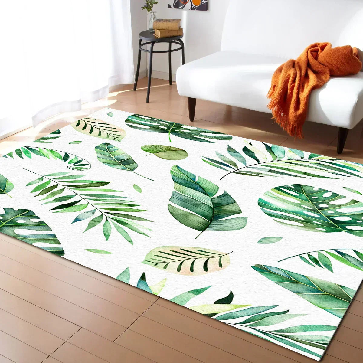 Tapis FEUILLES DE JUNGLE (15 Styles) - V12