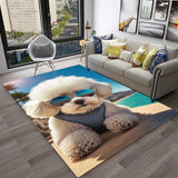 Tapis Rectangulaire CANINE ( 21 Styles) - V6