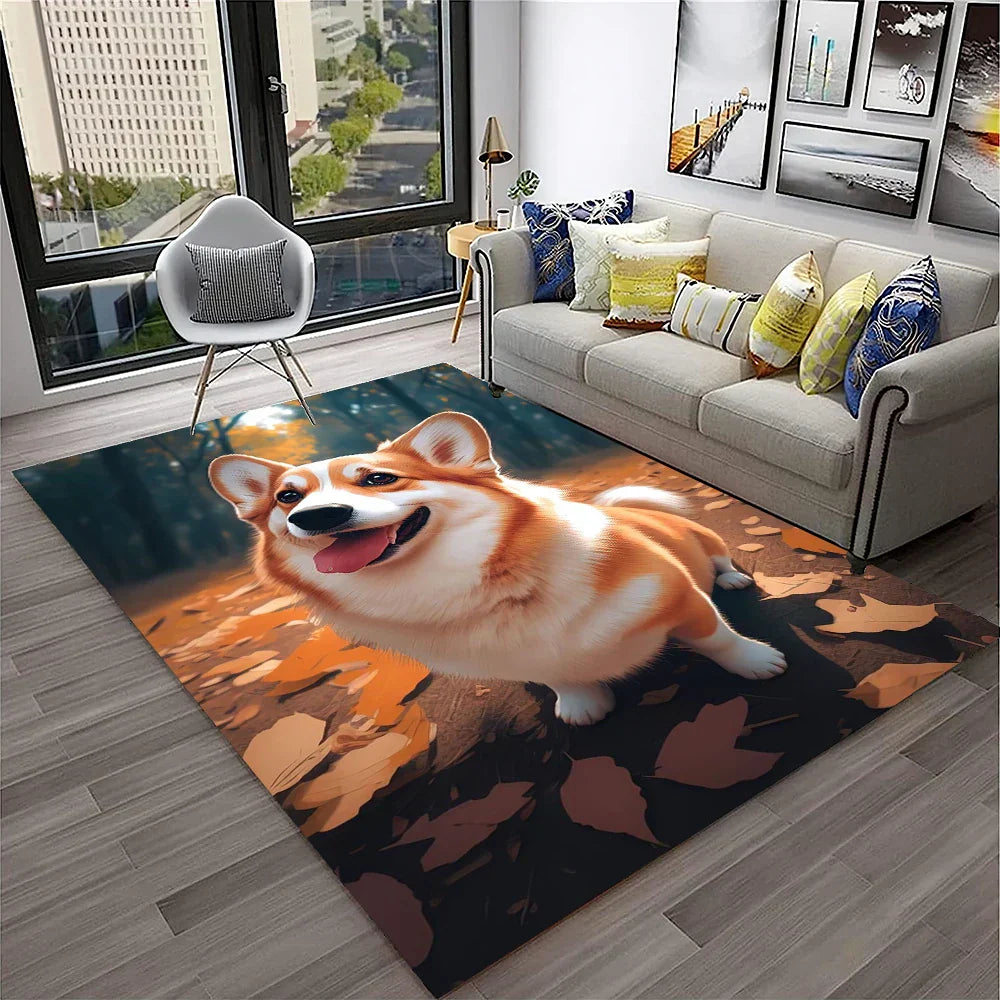 Tapis Rectangulaire CANINE ( 21 Styles) - V5