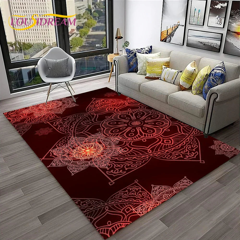 Tapis Rectangulaire FLEUR MANDANA (20 Styles) - V9