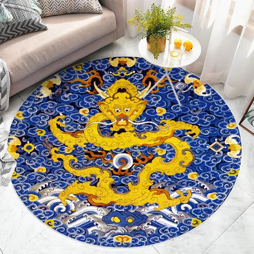 Tapis Rond CHINA DRAGON ( 16 Styles ) - V3