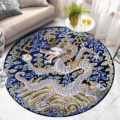 Tapis Rond CHINA DRAGON ( 16 Styles ) - V2