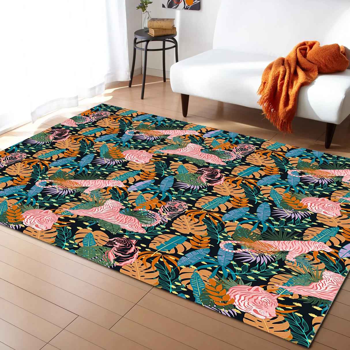 Tapis FEUILLES DE JUNGLE (15 Styles) - V1