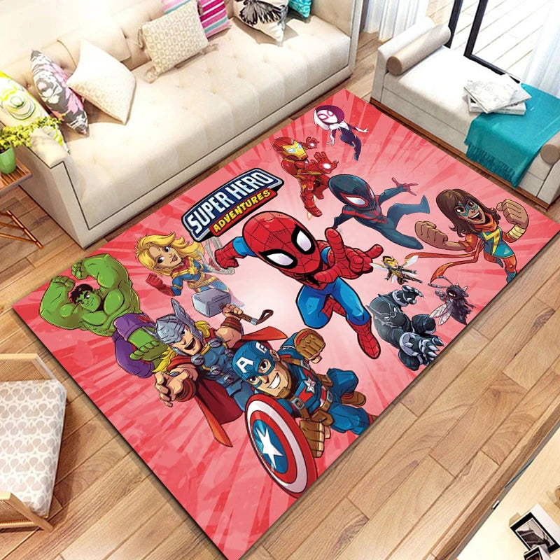 Tapis Rectangulaire AVANGERS ( 15 Styles ) - V2