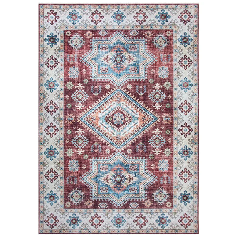 Tapis Rectangulaire RETRO ETHNIQUE (11 Styles) - V9