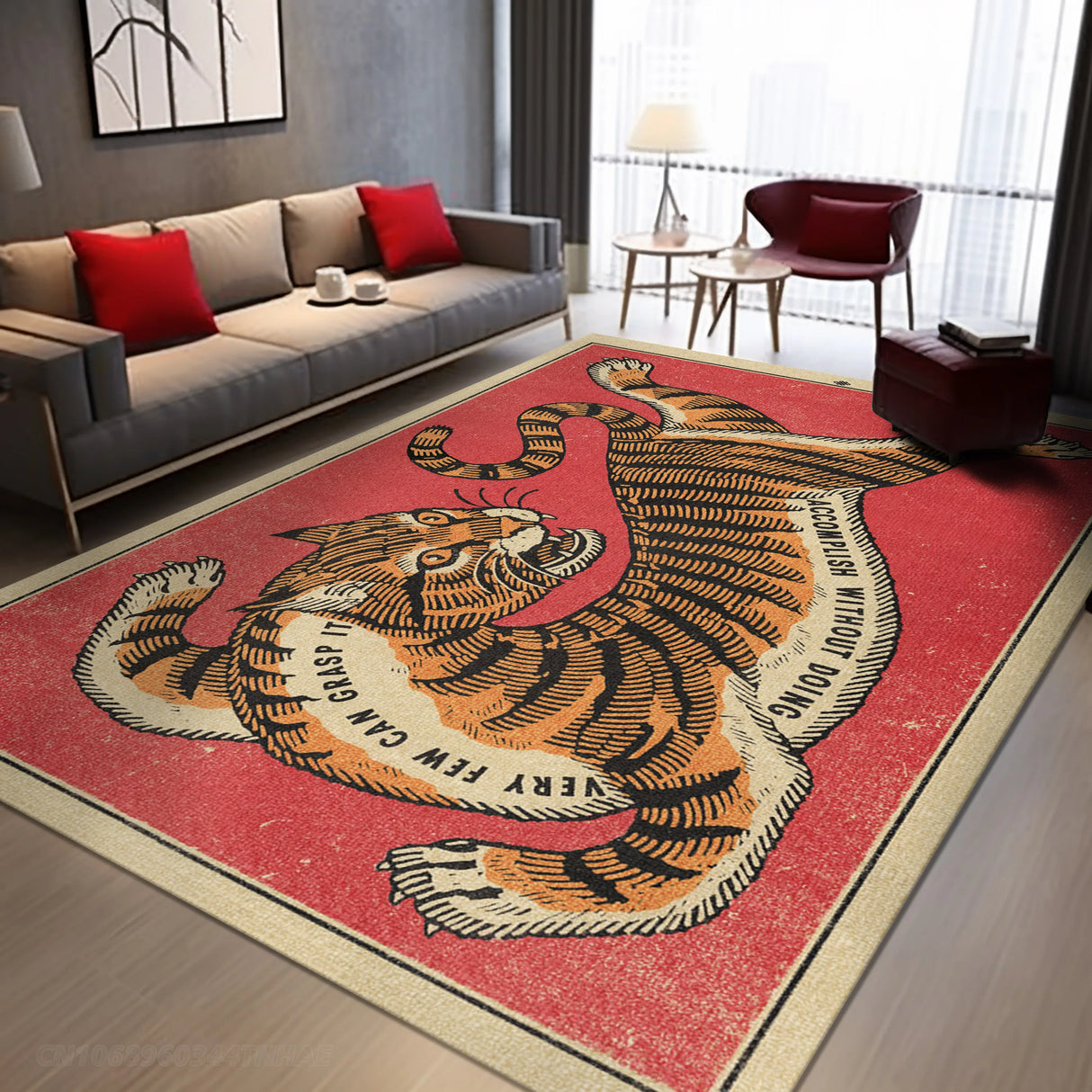 Tapis Tigre Orient - (1 Style)