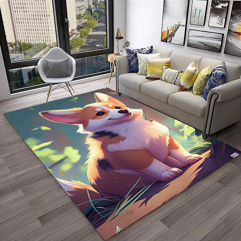 Tapis Rectangulaire CANINE ( 21 Styles) - V2