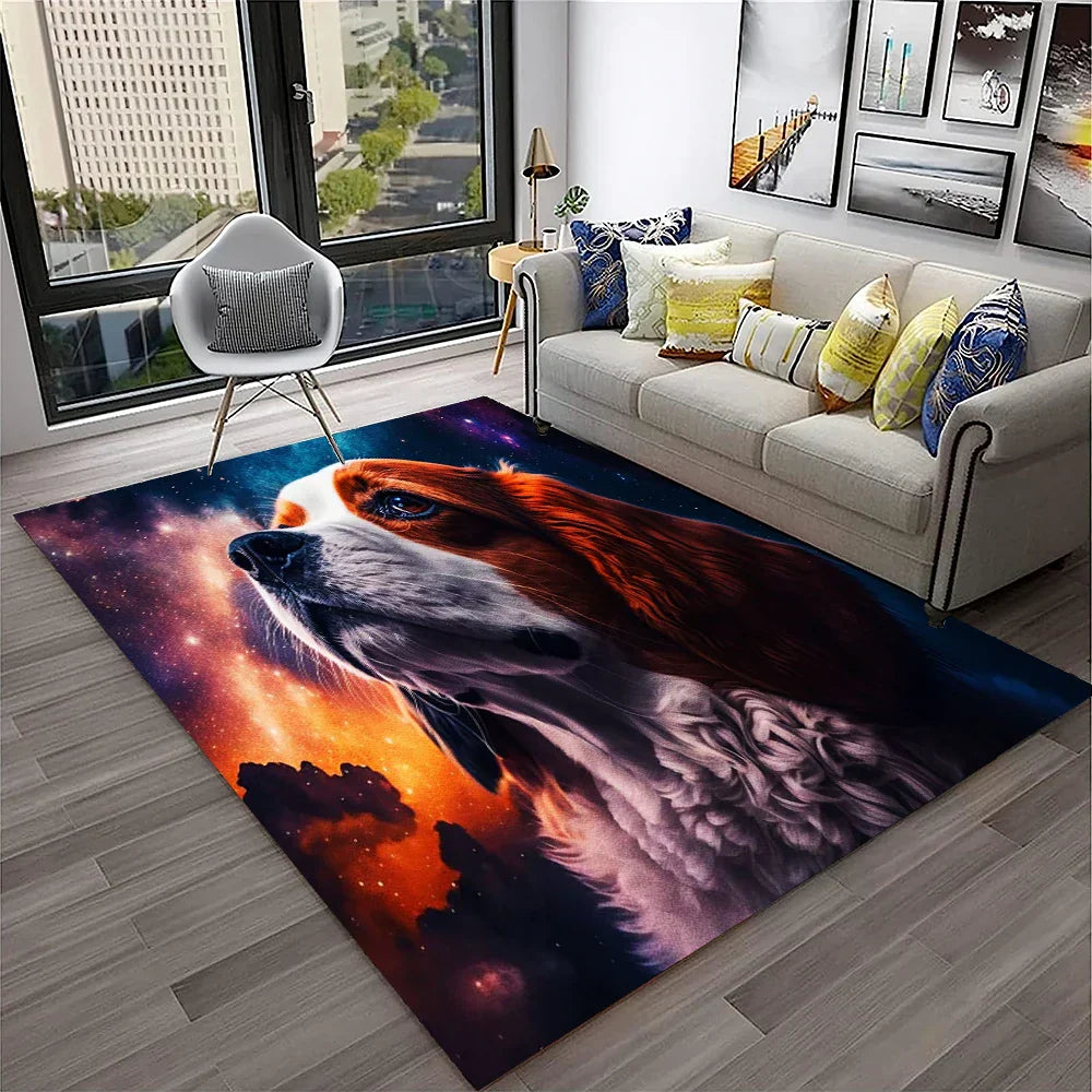 Tapis Rectangulaire CANINE ( 21 Styles) - V4