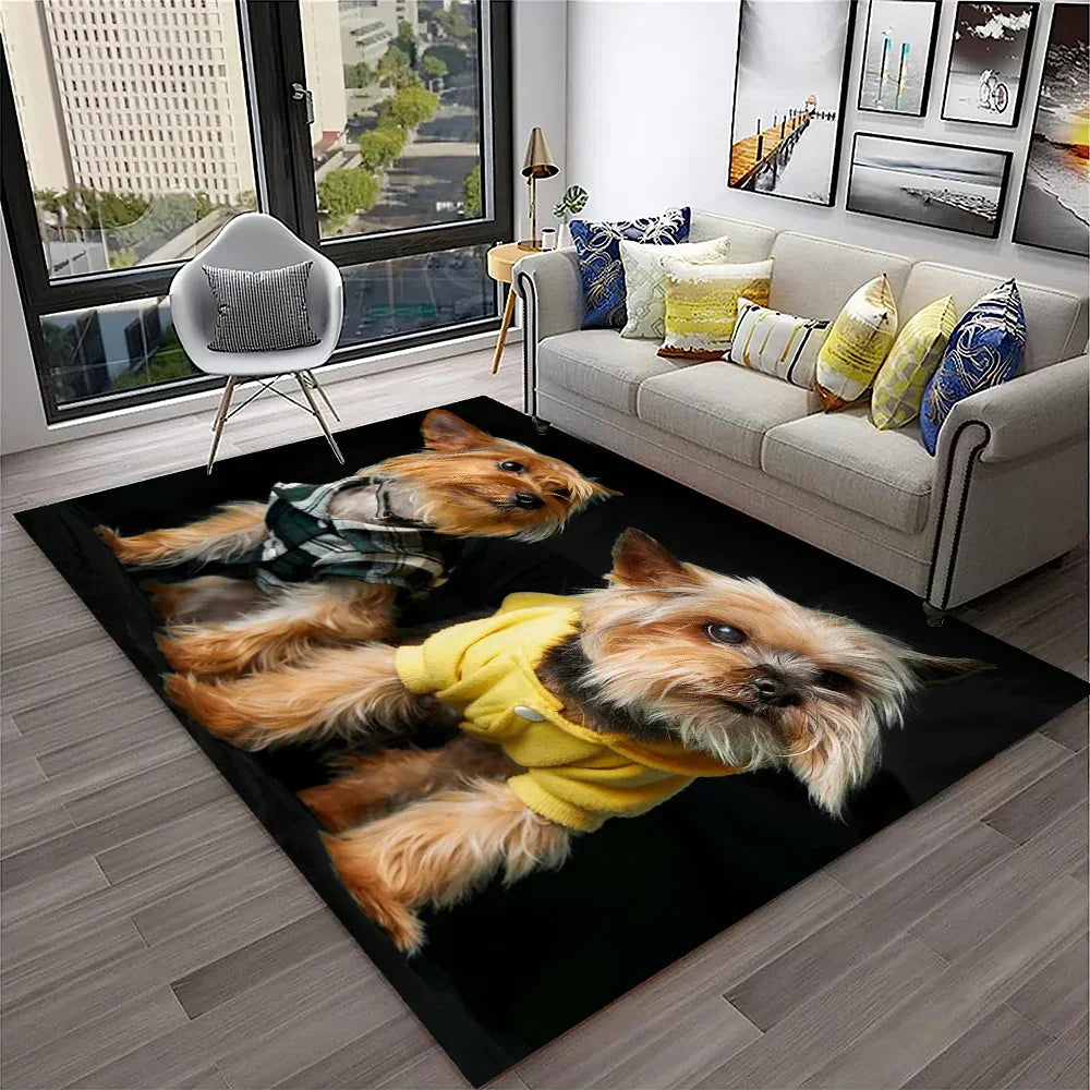 Tapis Rectangulaire CANINE ( 21 Styles) - V6