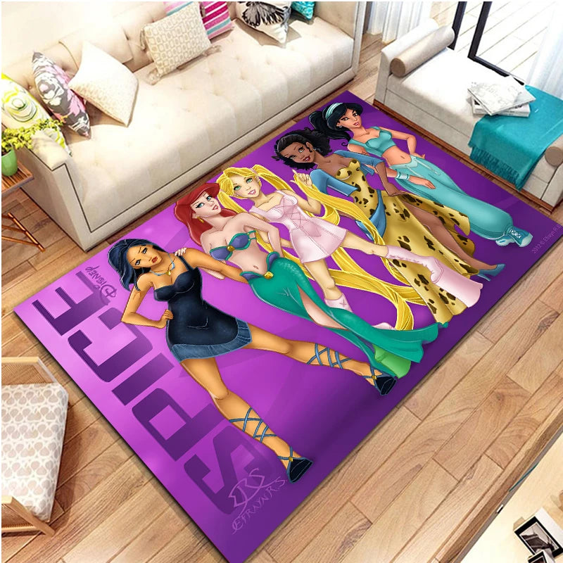 Tapis Rectangulaire PRINCESSE ( 9 Styles ) - V1