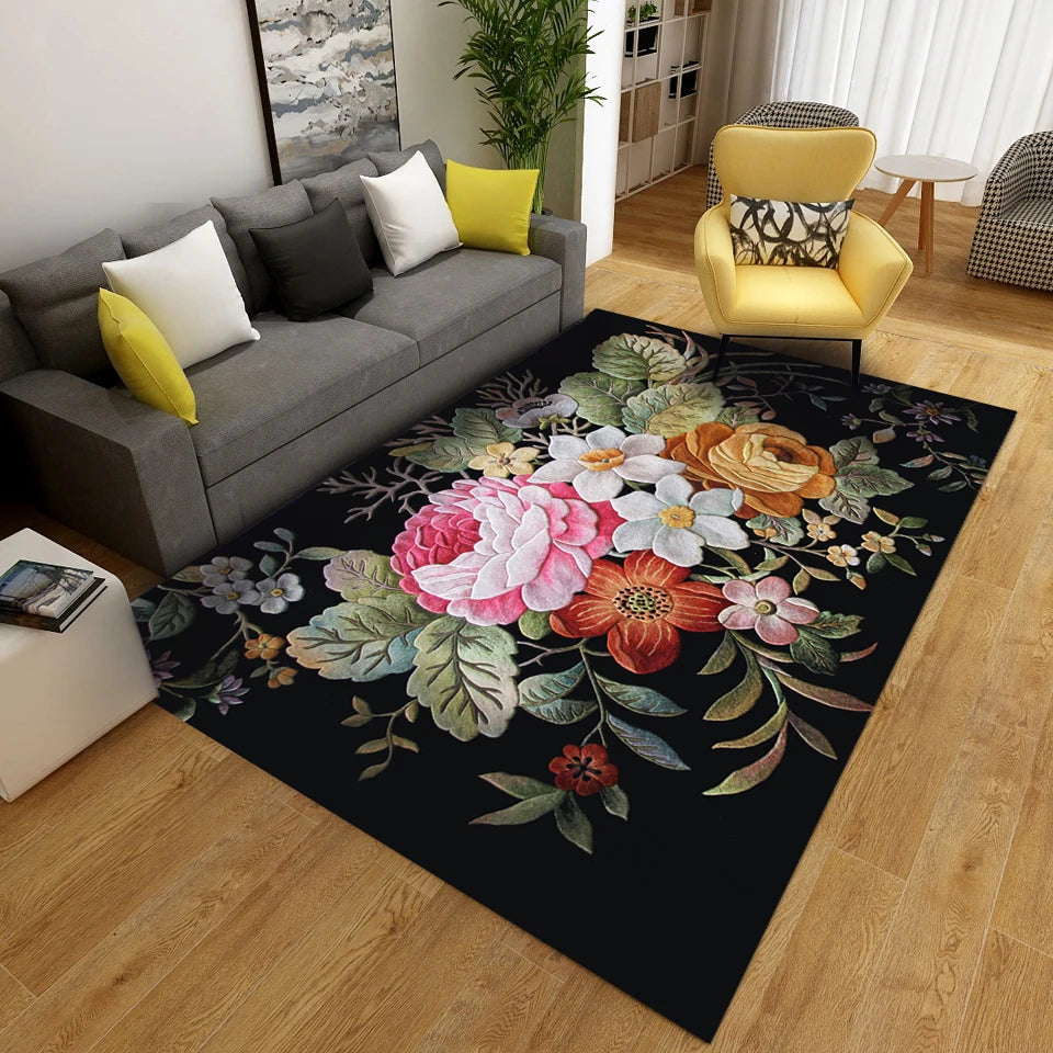 Tapis Géométrique FLORIS (20 styles) - V19