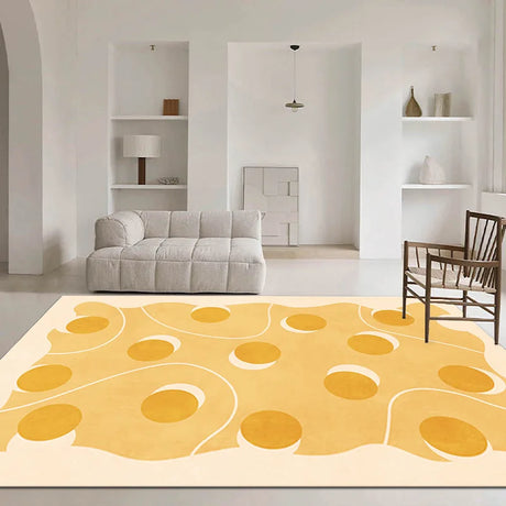 Tapis-abstrait-rectangle-luxueux-salon-chambre-decoration-point-jaune