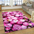 Tapis-floral-fleurs-luxueux-salon-chambre-decoration-bouquet-rose