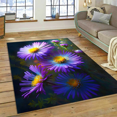 Tapis-floral-fleurs-luxueux-salon-chambre-decoration-camomille-violet