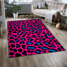 Tapis-leopard-motif-animal-rectangle-luxueux-salon-chambre-decoration-design-fushia