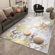 Tapis-marbre-effet-luxueux-argent-salon-decoration