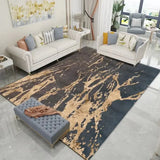 Tapis-marbre-effet-luxueux-salon-decoration-gris-foncé